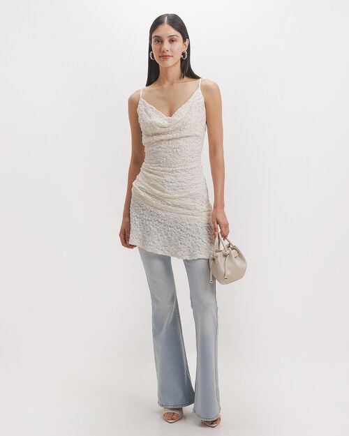 Vestido Blanco Tirantes