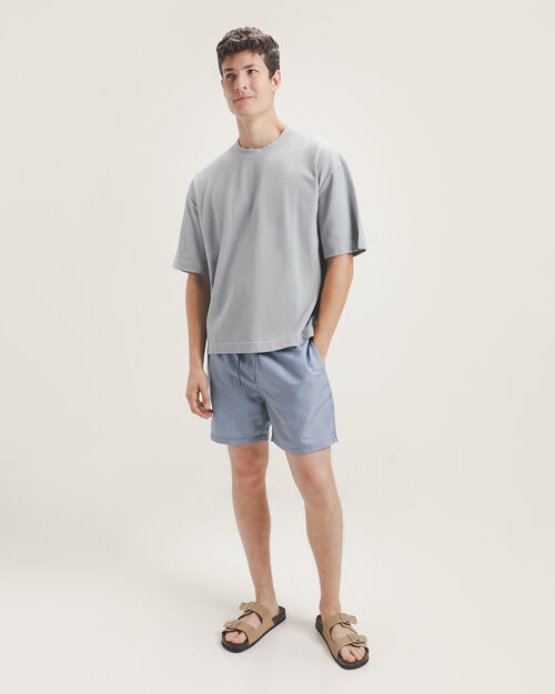 Short Traje De Ba&ntilde;o Azul