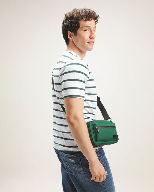 Playera Blanca Con Rayas