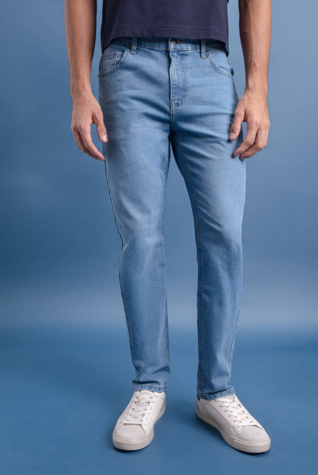 skinny jeans ajustados para hombre c&a