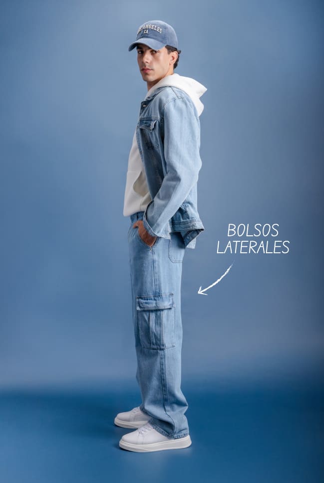 jeans straight rectos para hombre c&a
