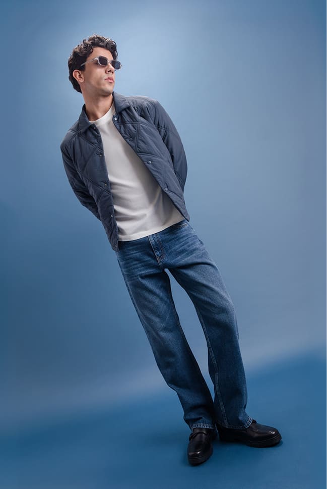 jeans straight rectos para hombre c&a