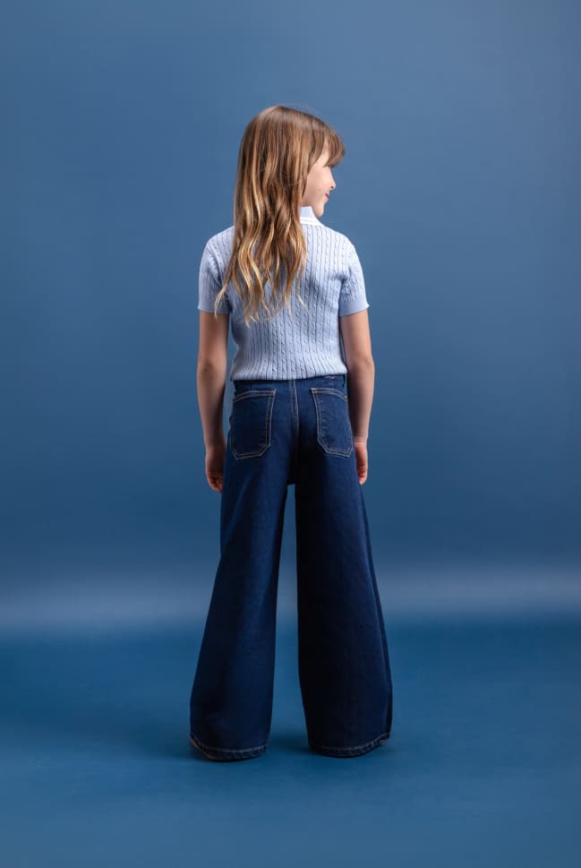 MARINE jeans acampanados para kids niña en c&a