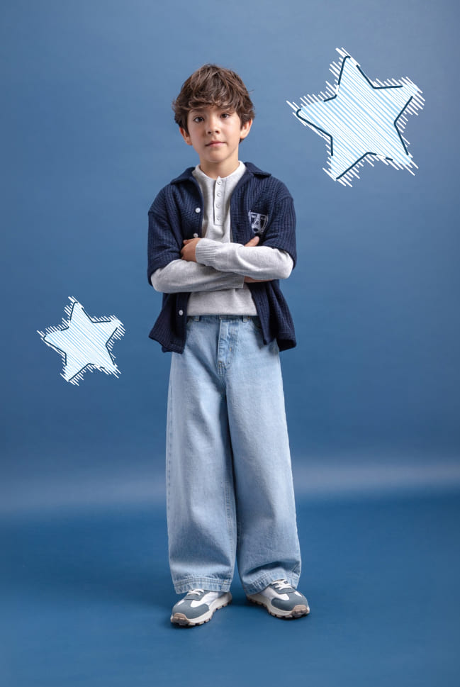 BAGGY jeans rectos para kids niño en c&a