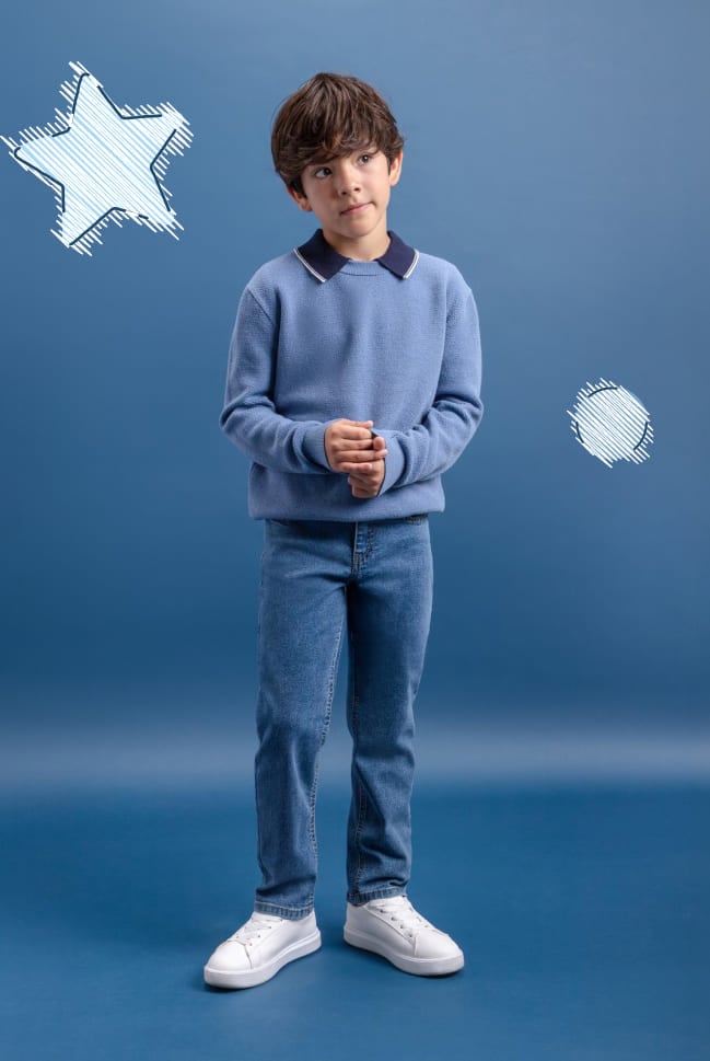 slim jeans básicos para kids niño en c&a
