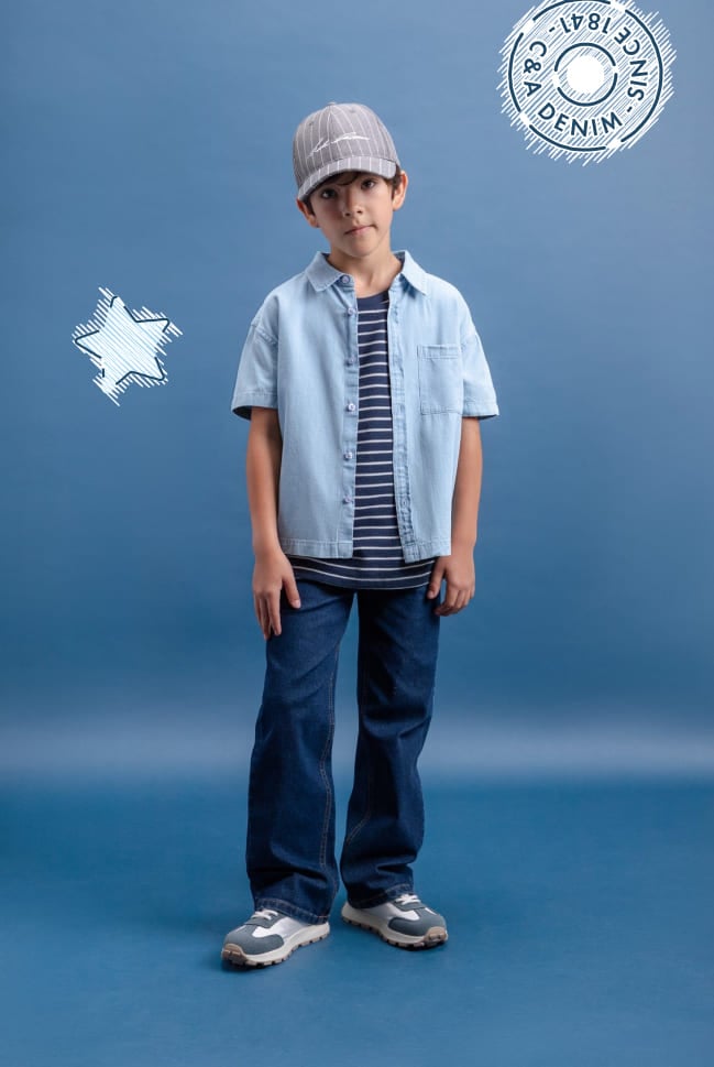 straight jeans rectos para kids niño en c&a