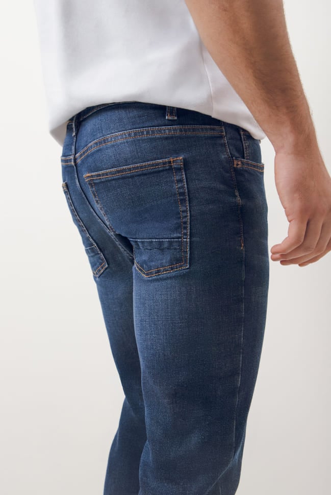 skinny jeans ajustados para hombre c&a