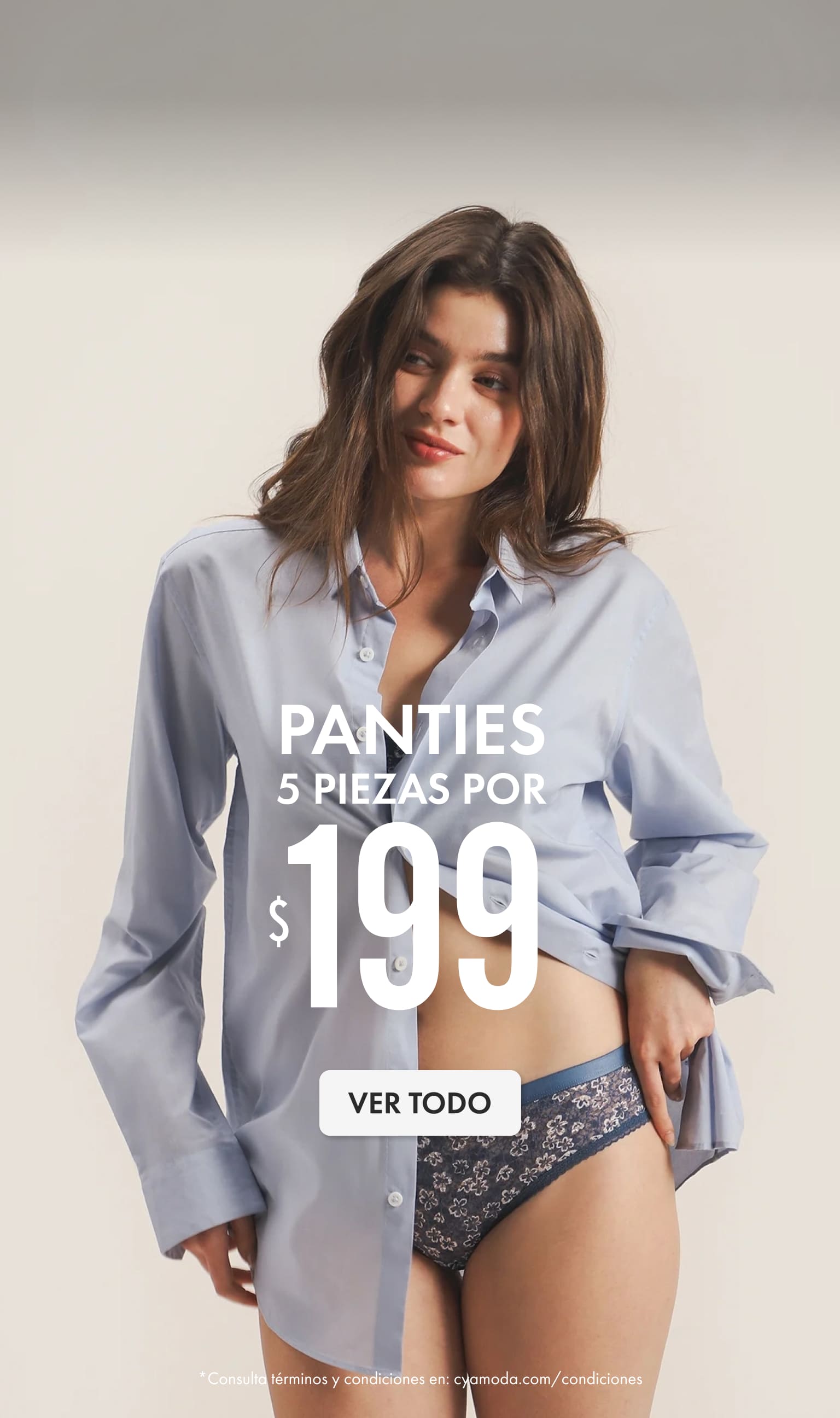 promo panties 5x199 mujer
