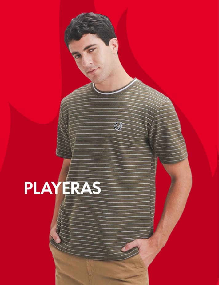 playeras de hombre en hot sale c&a