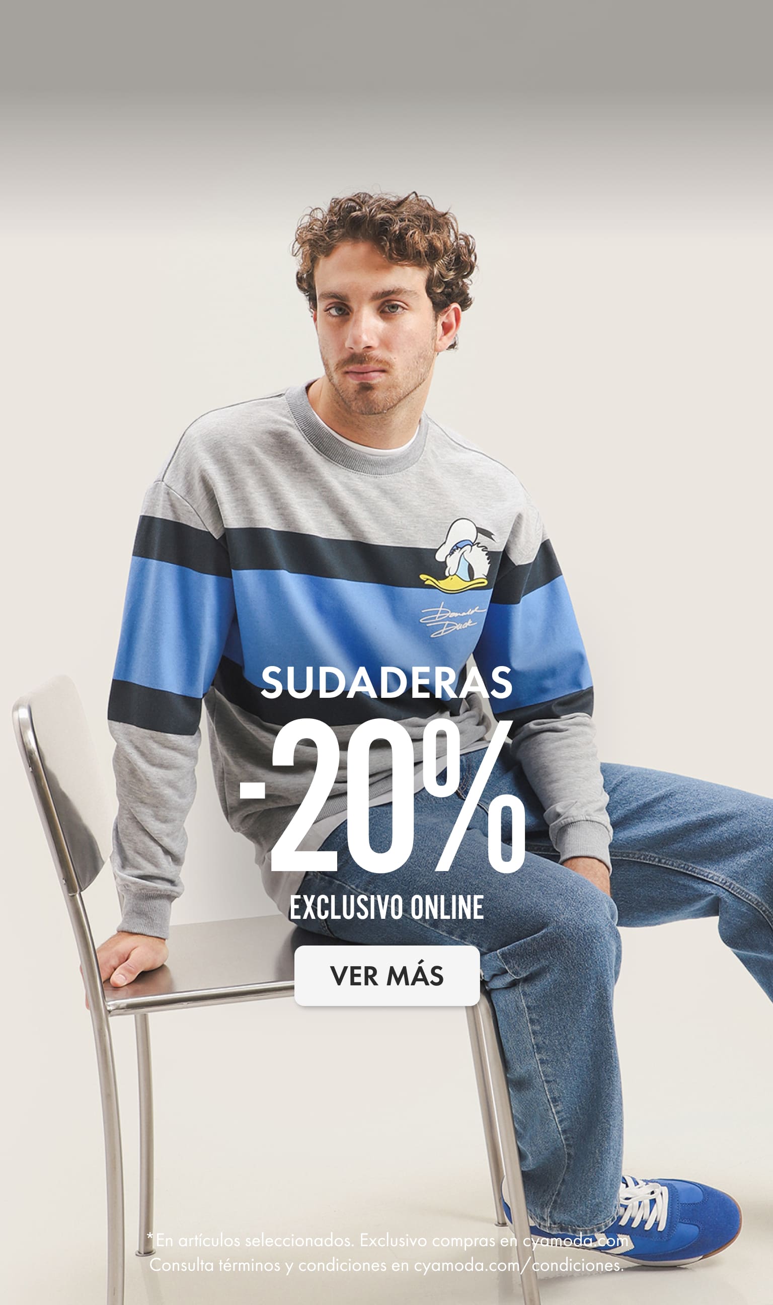 sudaderas al -20% descuento hombres