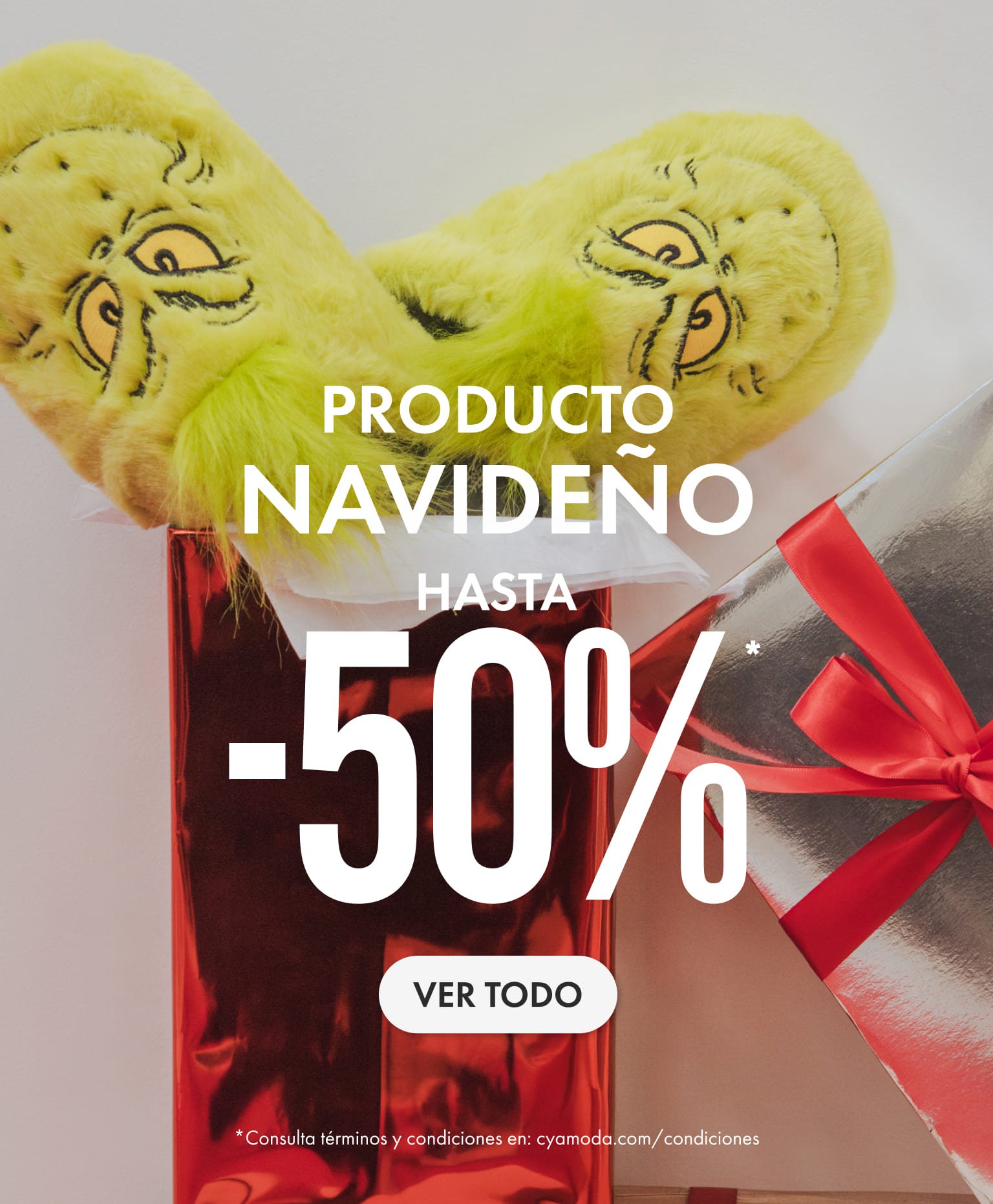 producto navide&ntilde;o con descuento en c&a