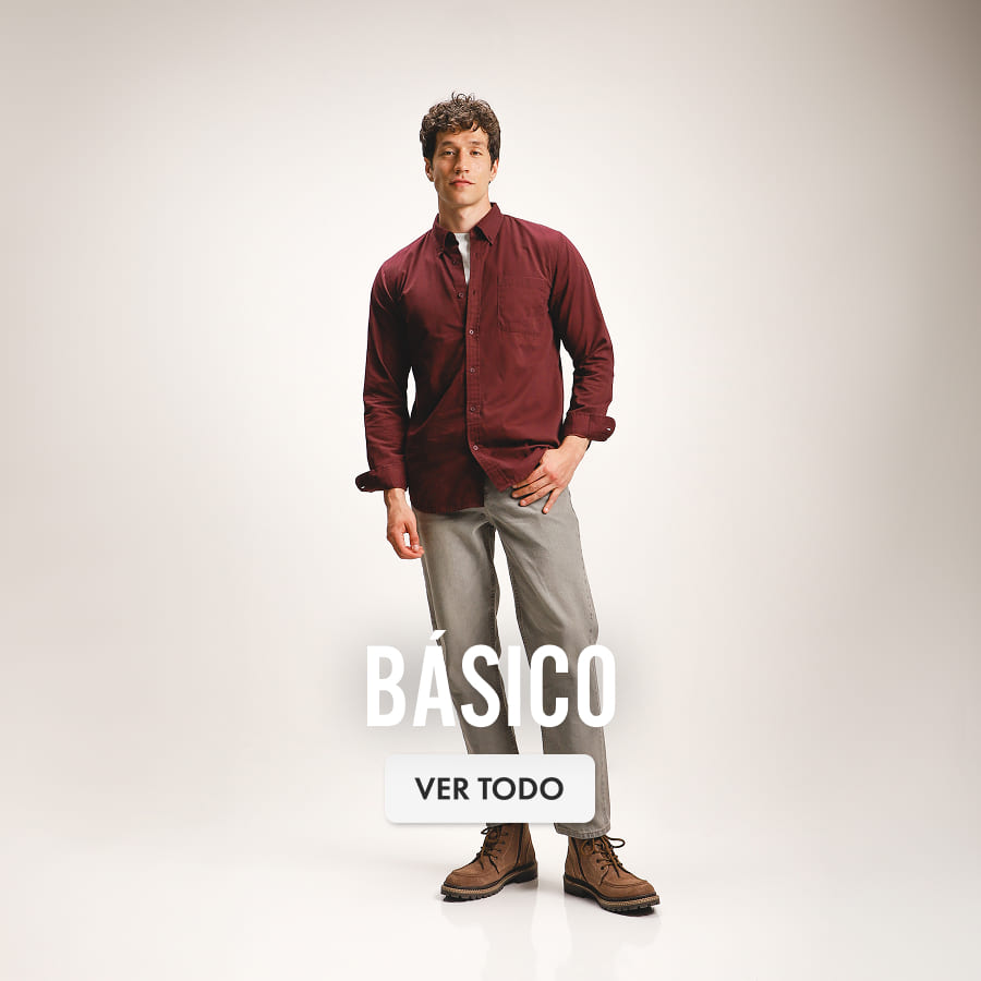 looks basicos para hombre c&a