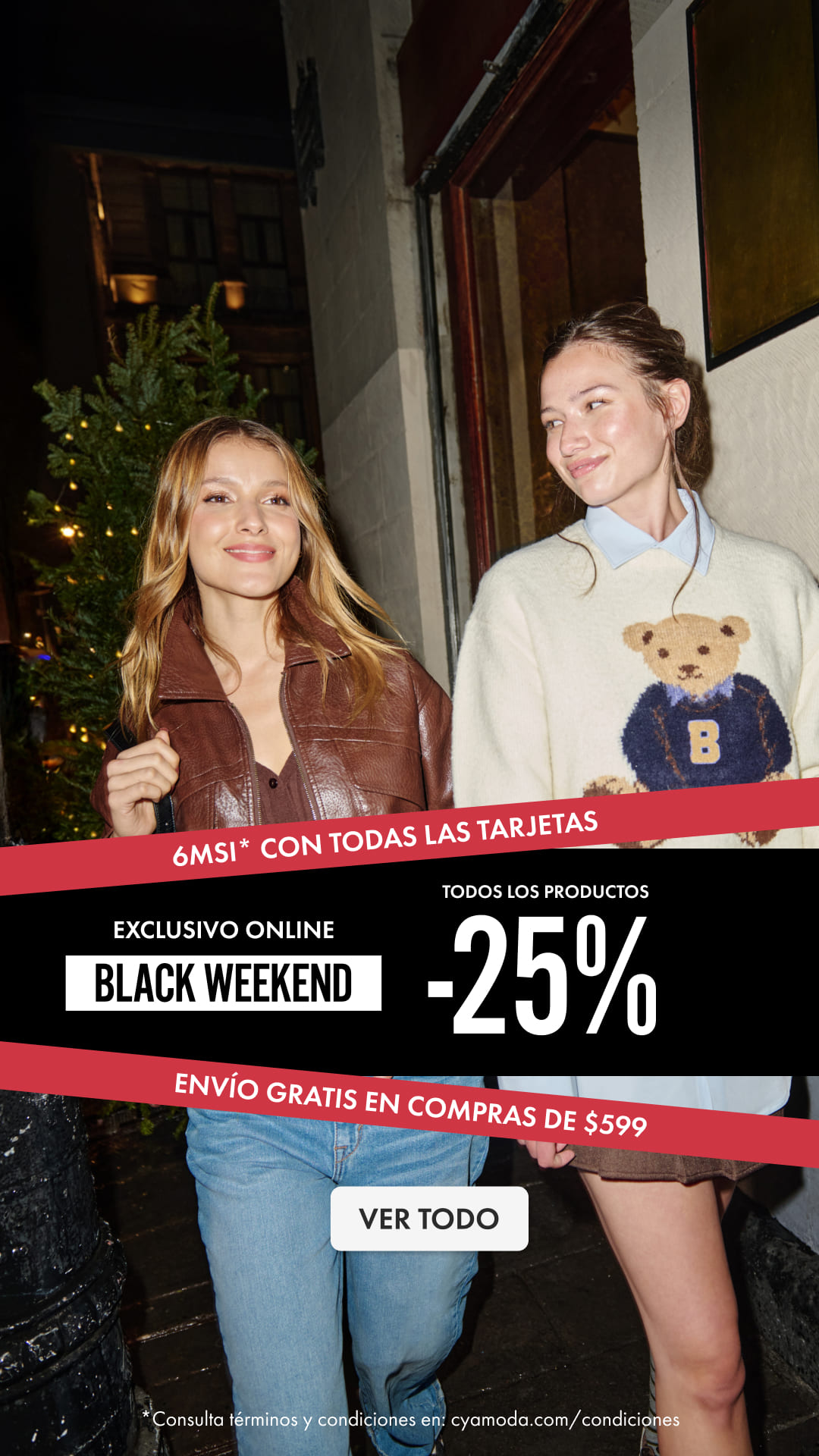 descuentos black friday en c&a mujer