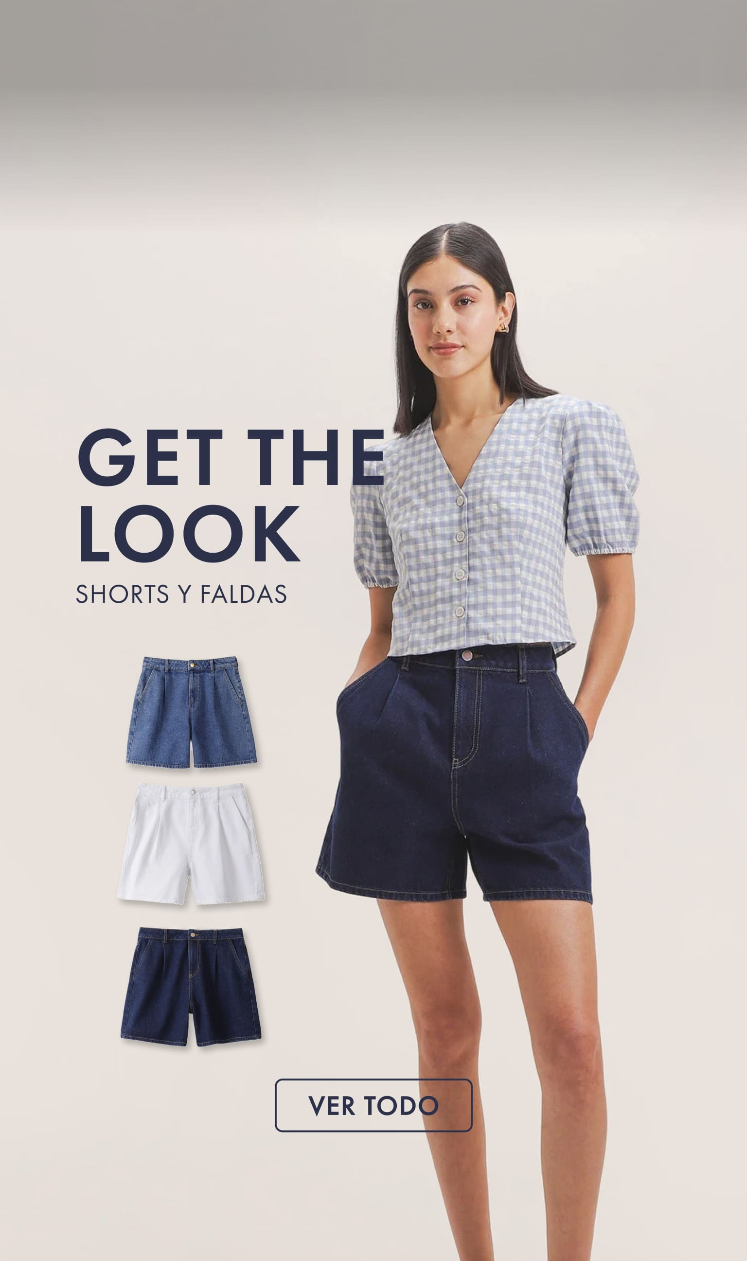 shorts y faldas de moda para mujer