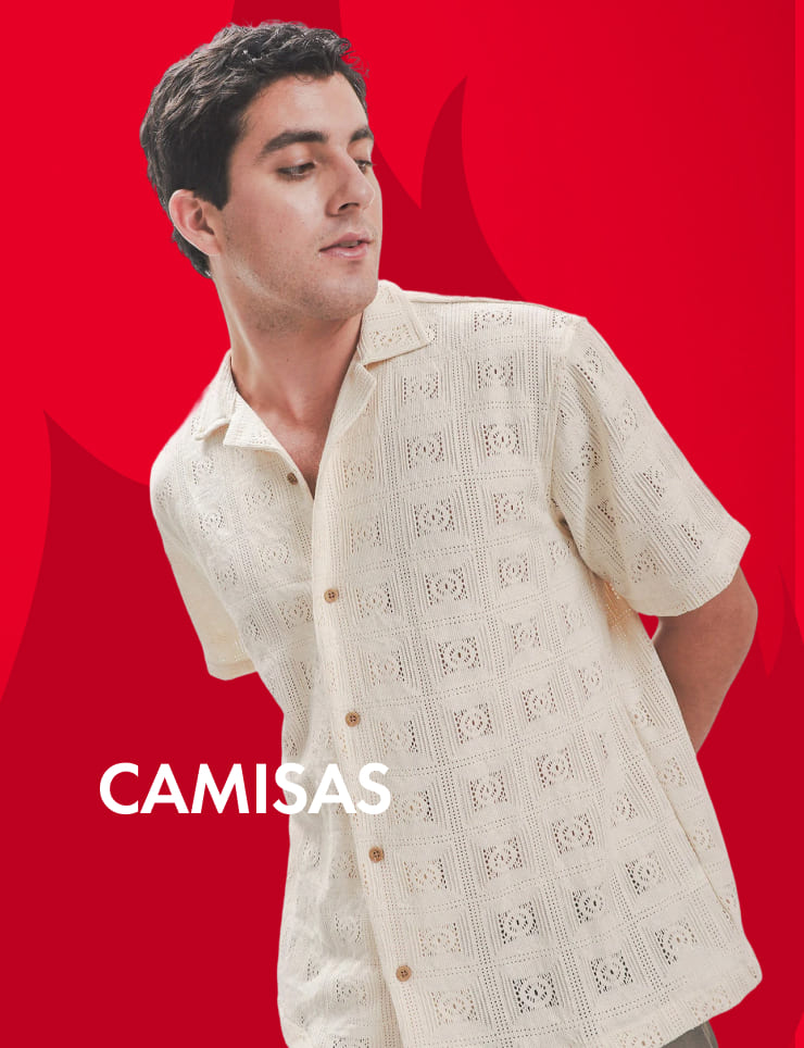 camisas de hombre en hot sale c&a
