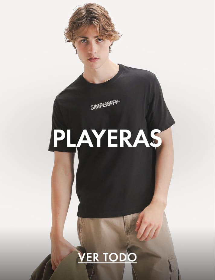 playeras de moda hombre c&a