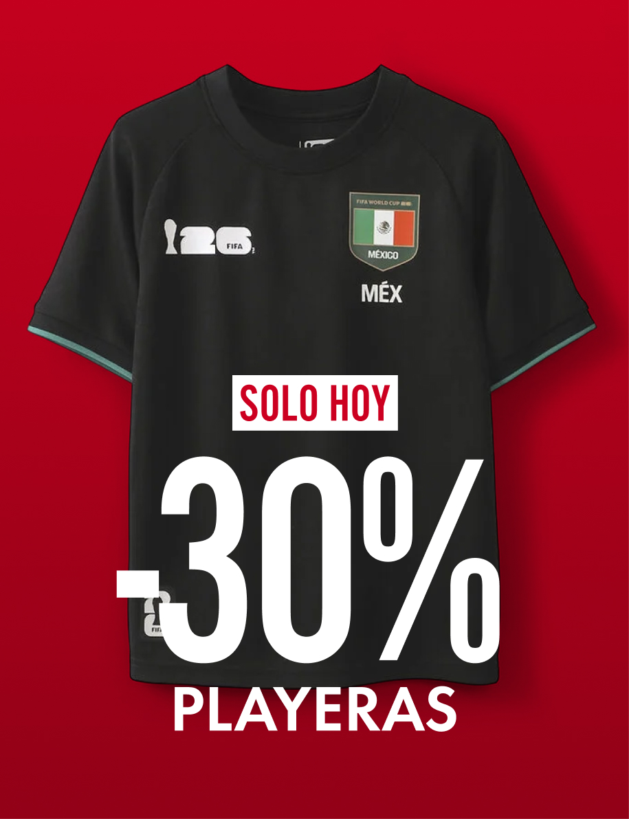 -30% de descuento en playeras kids