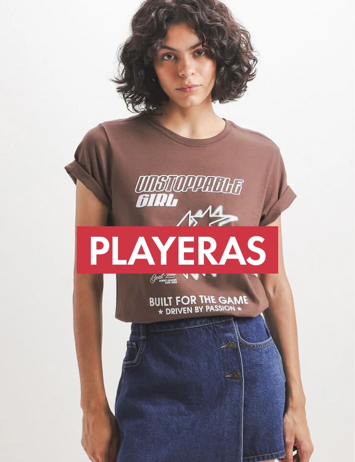 playeras de mujer c&a
