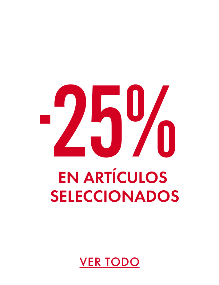 -25% art&iacute;culos seleccionados