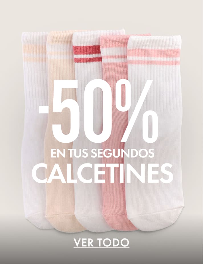 segundos calcetines al -50% 