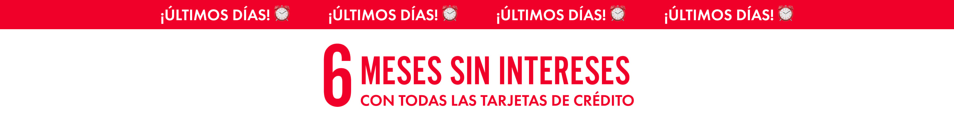 6 meses sin intereses en c&a