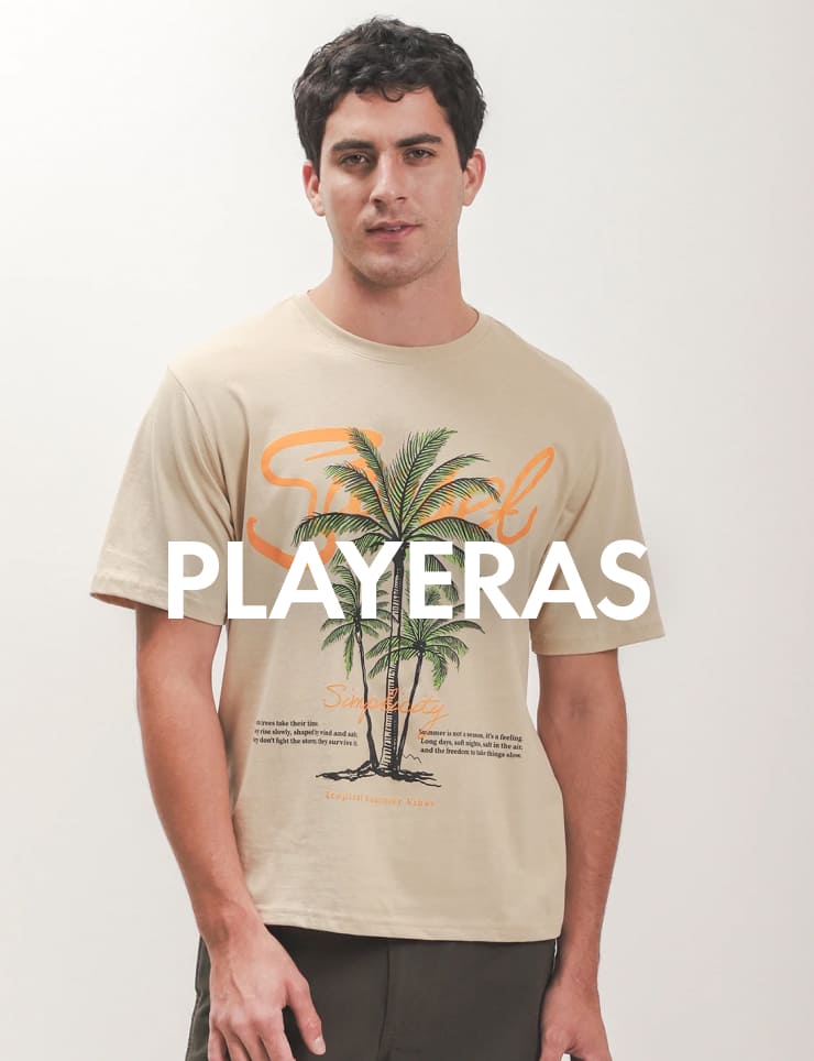 playeras de hombre c&a