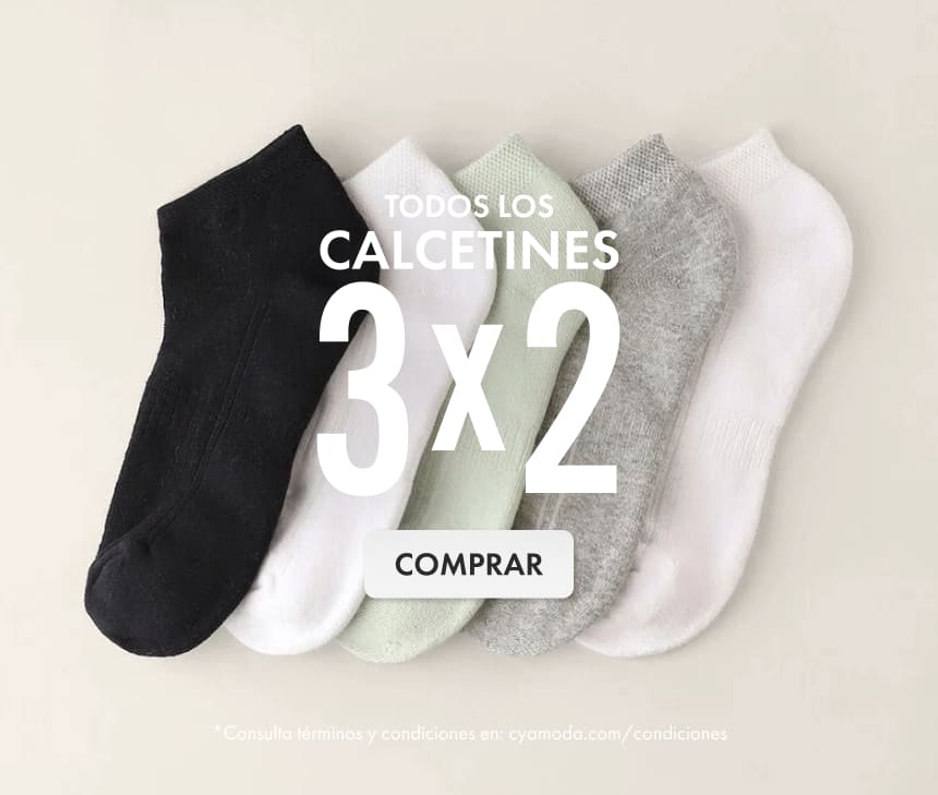promo calcetines 3x2