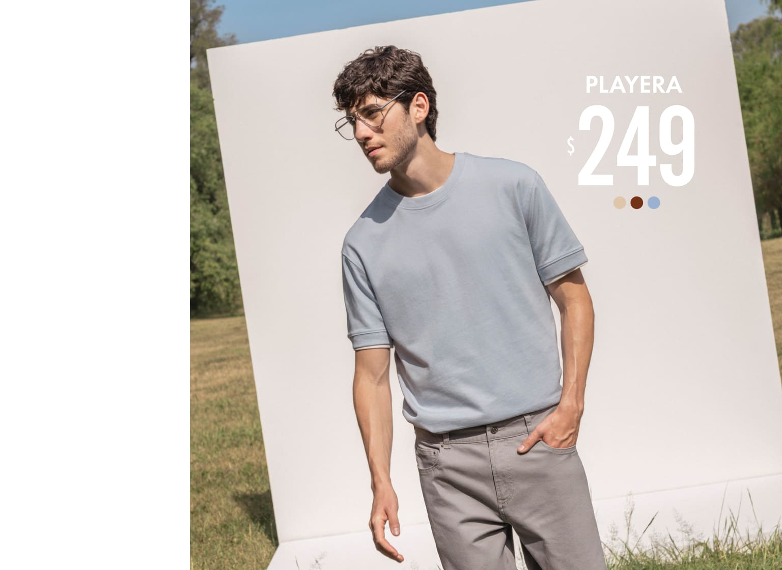 playera fit relaxed c&a