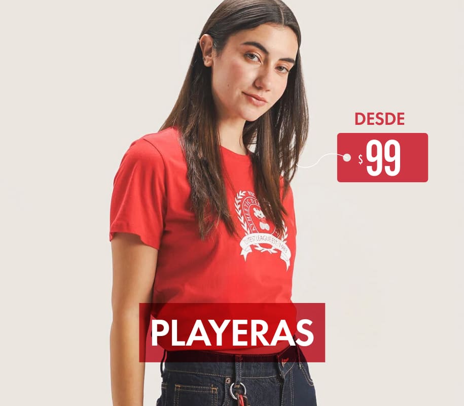 ver playeras de rebaja mujer