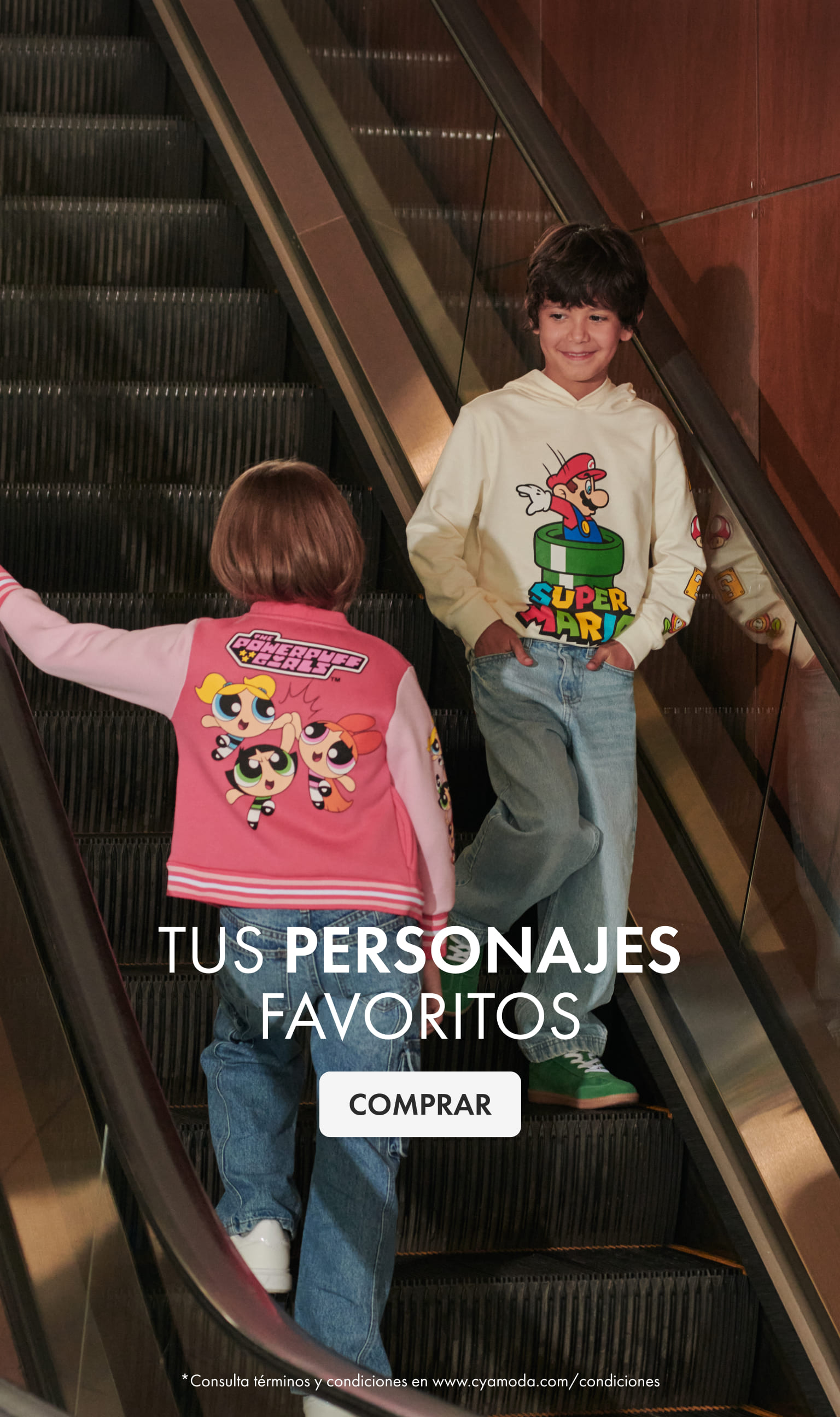 licencias de personajes para kids c&a