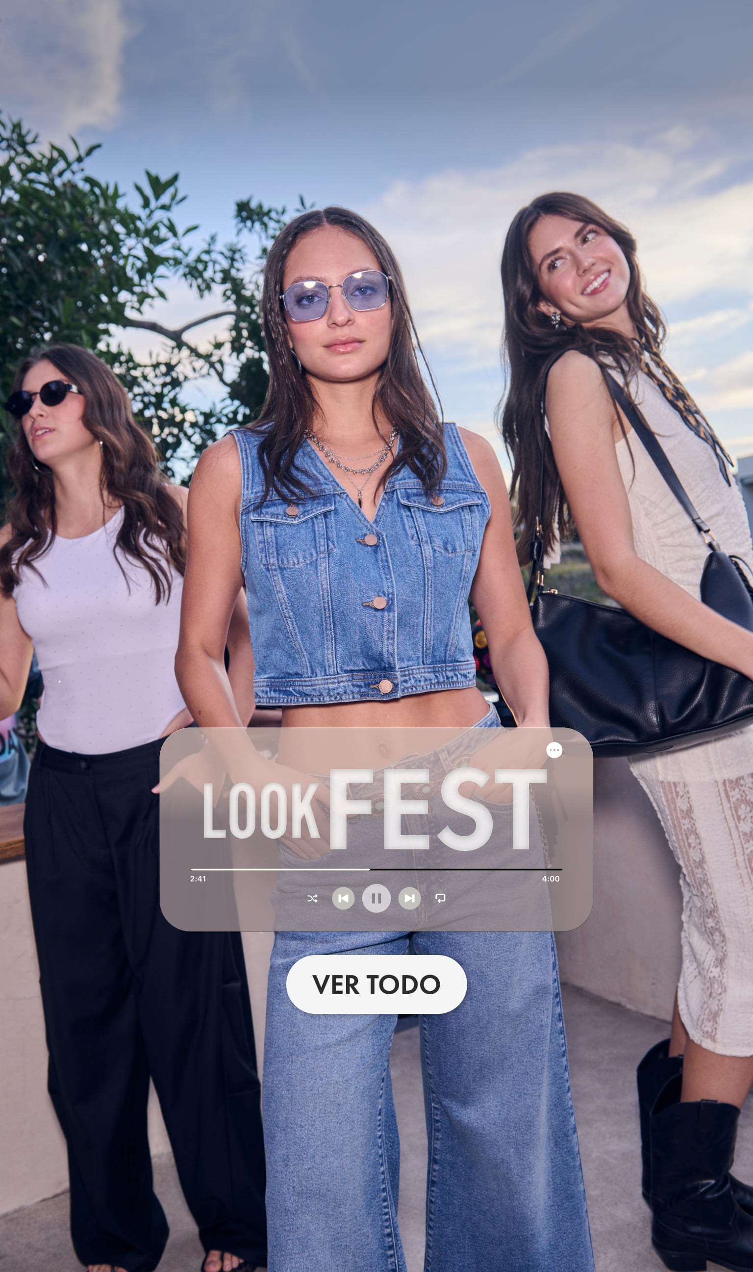 moda para festivales mujer c&a