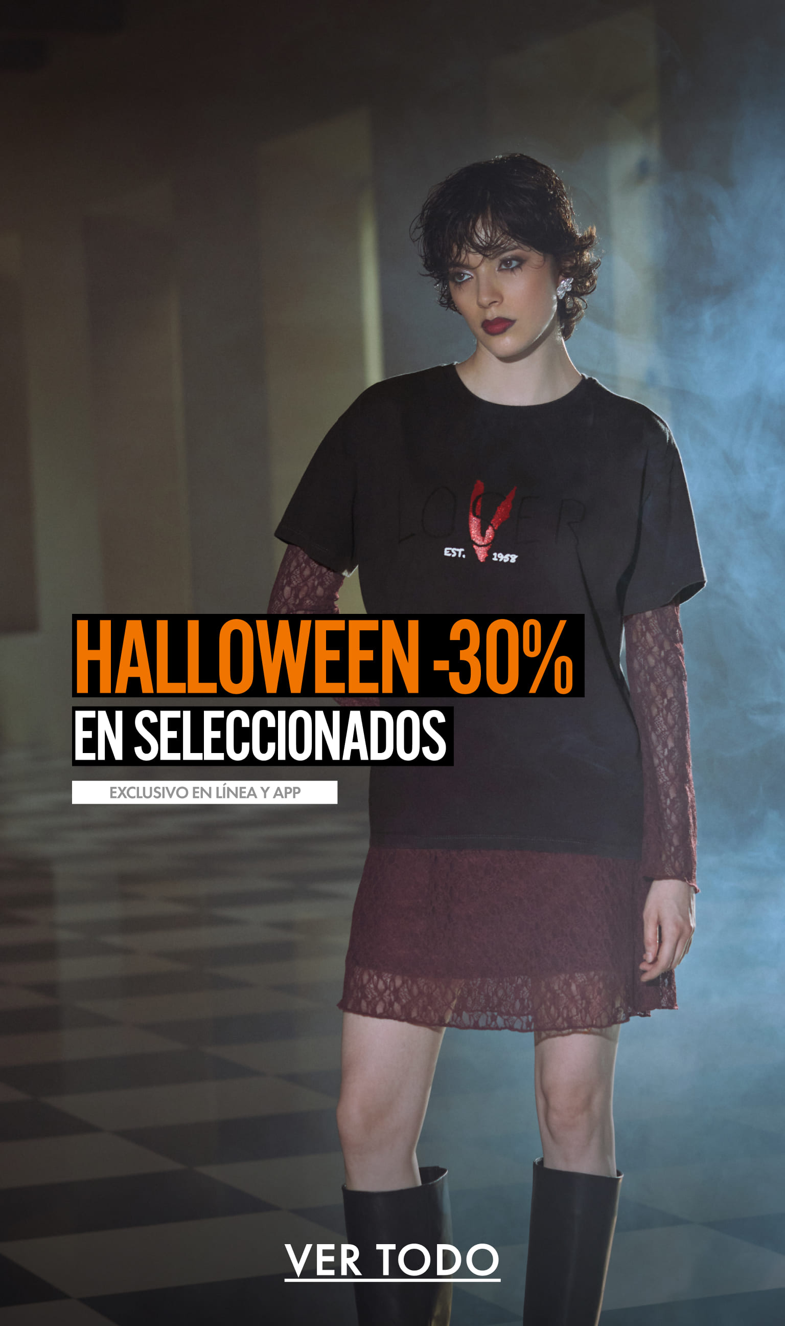 producto de halloween en descuento