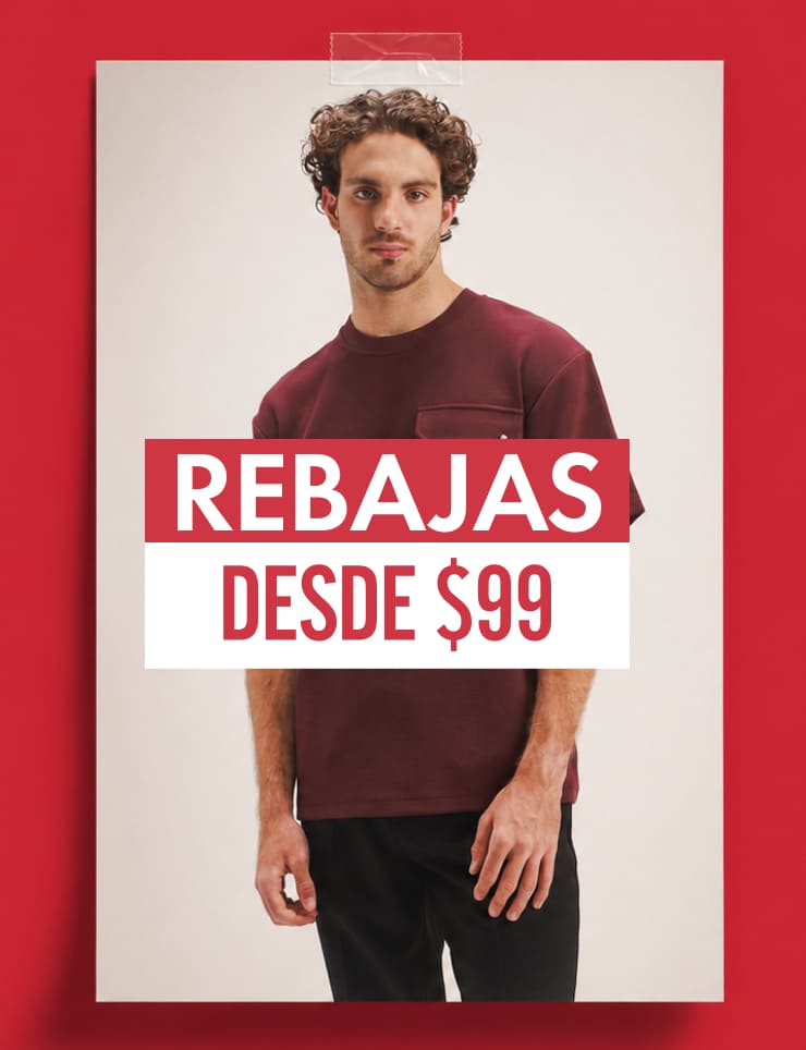 rebajas hombre desde 99