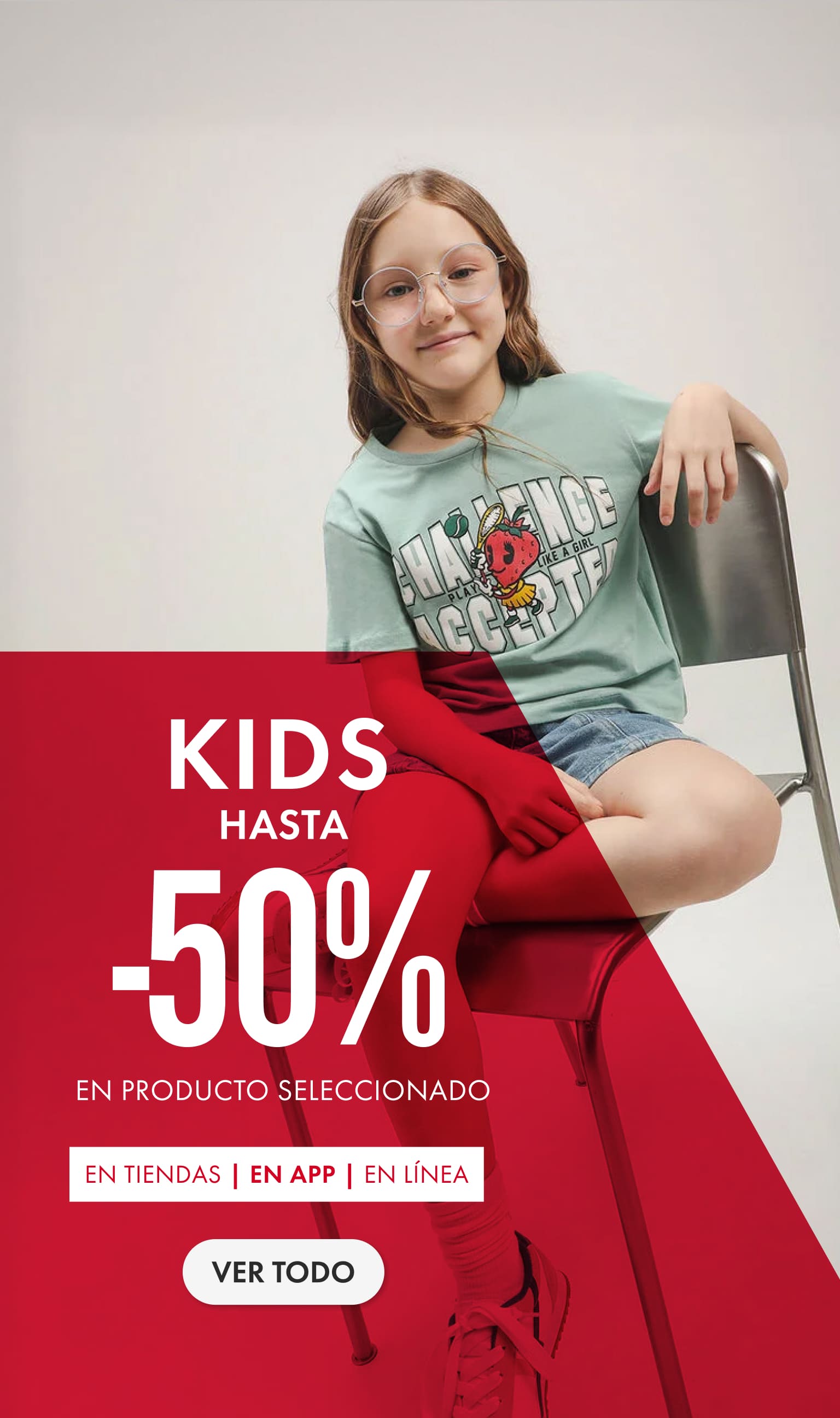 hasta -50% en productos seleccionados