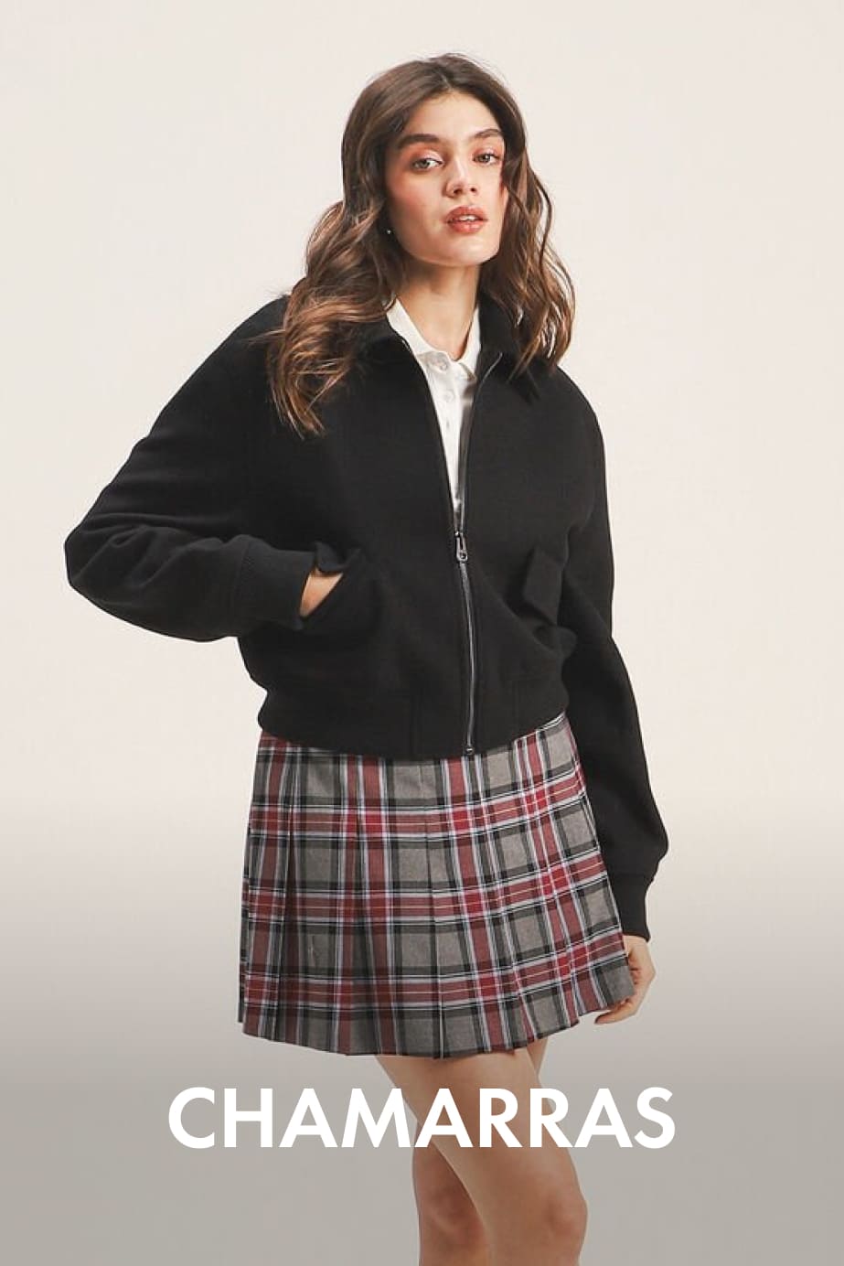 chamarras de moda para mujer en c&a