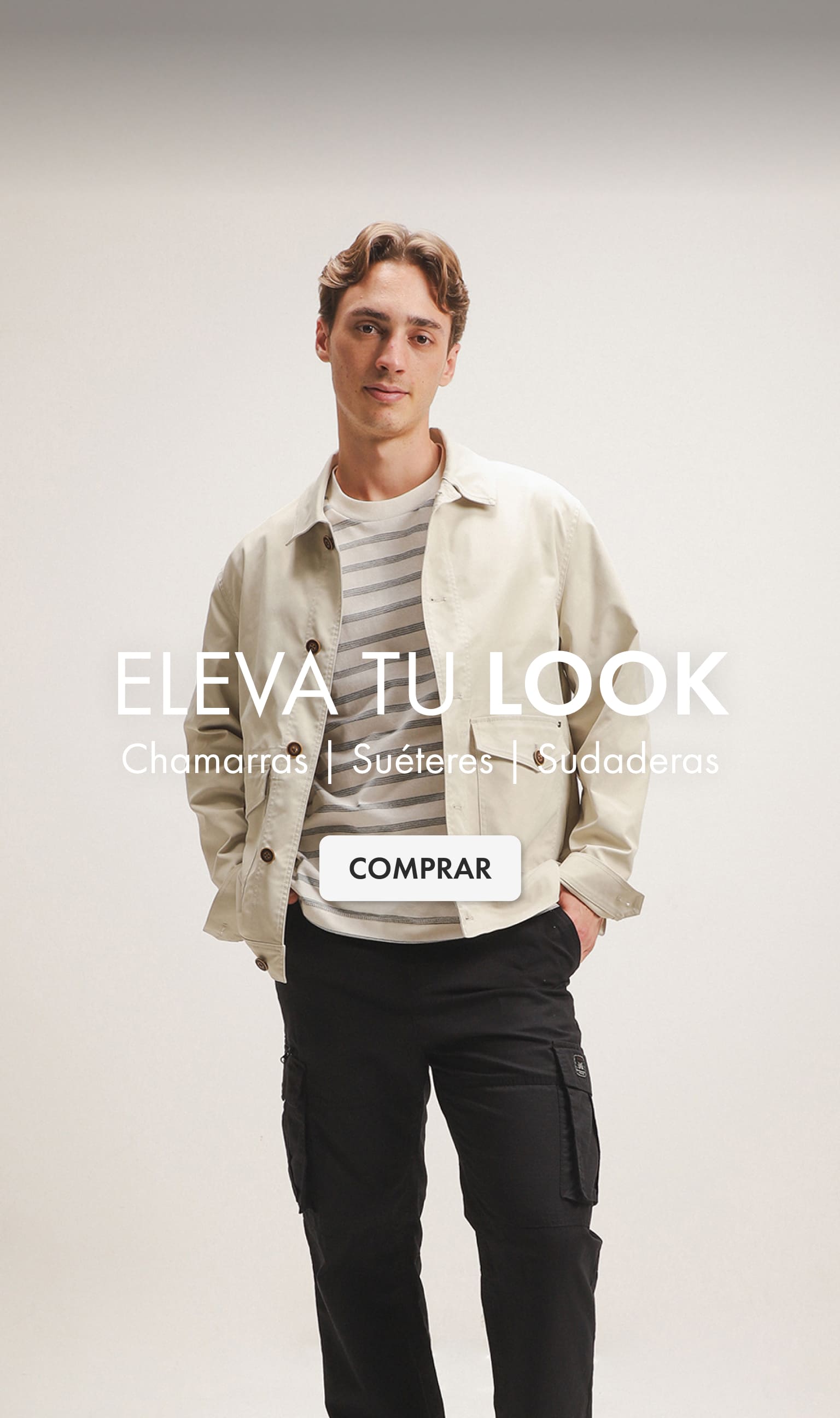 prenda exterior para hombre