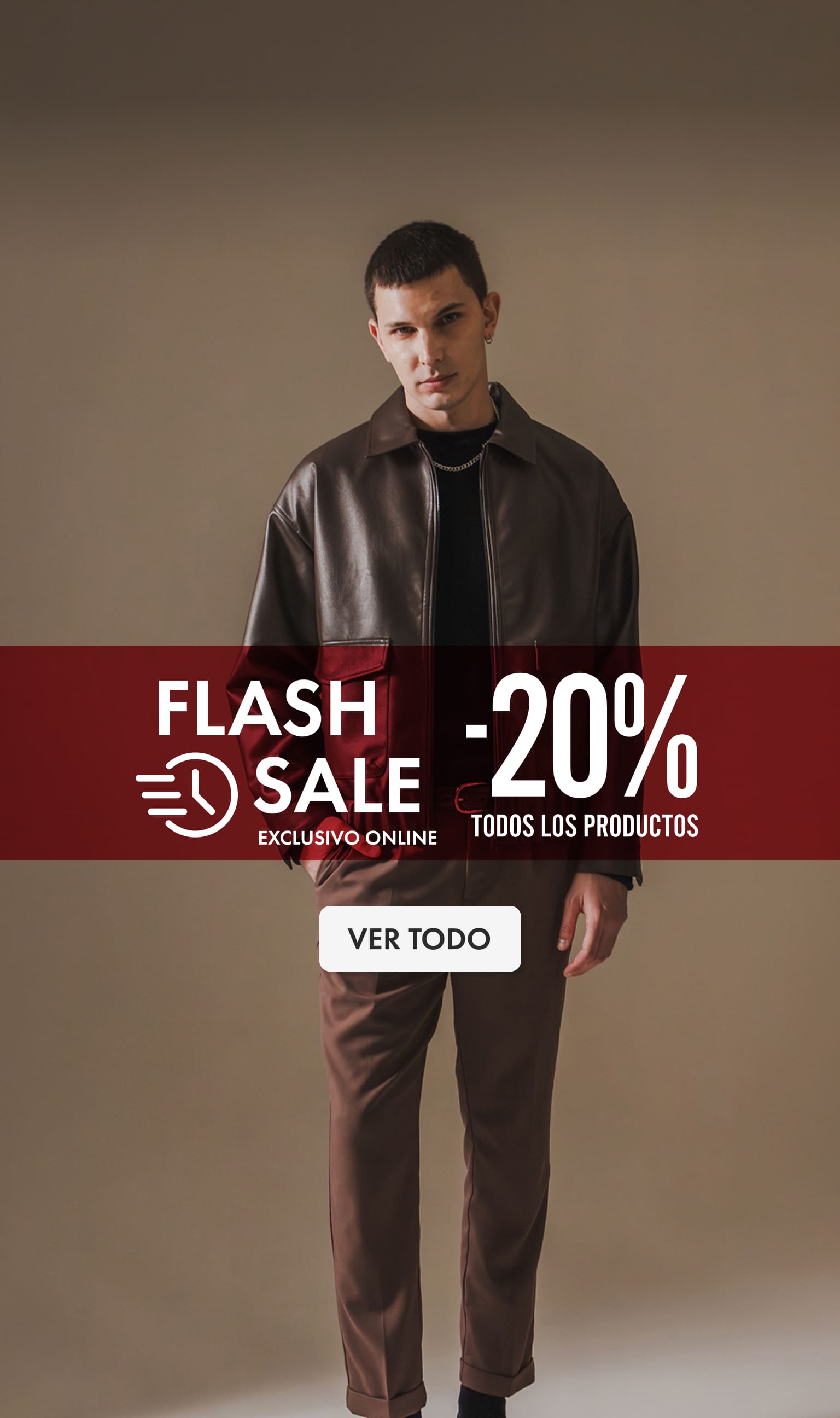 flash sale toda la tienda -20