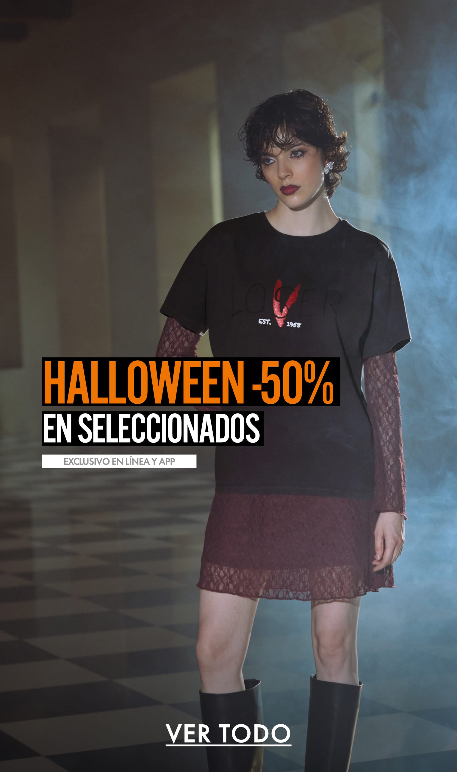 producto de halloween en descuento