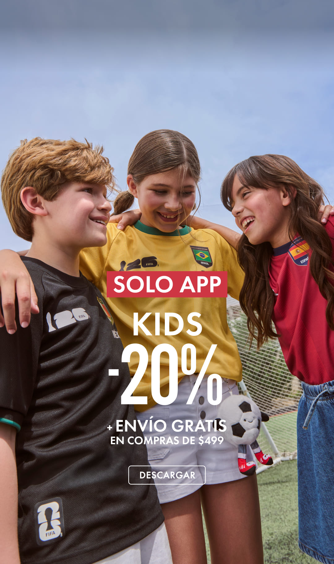 -20% en kids dentro de app