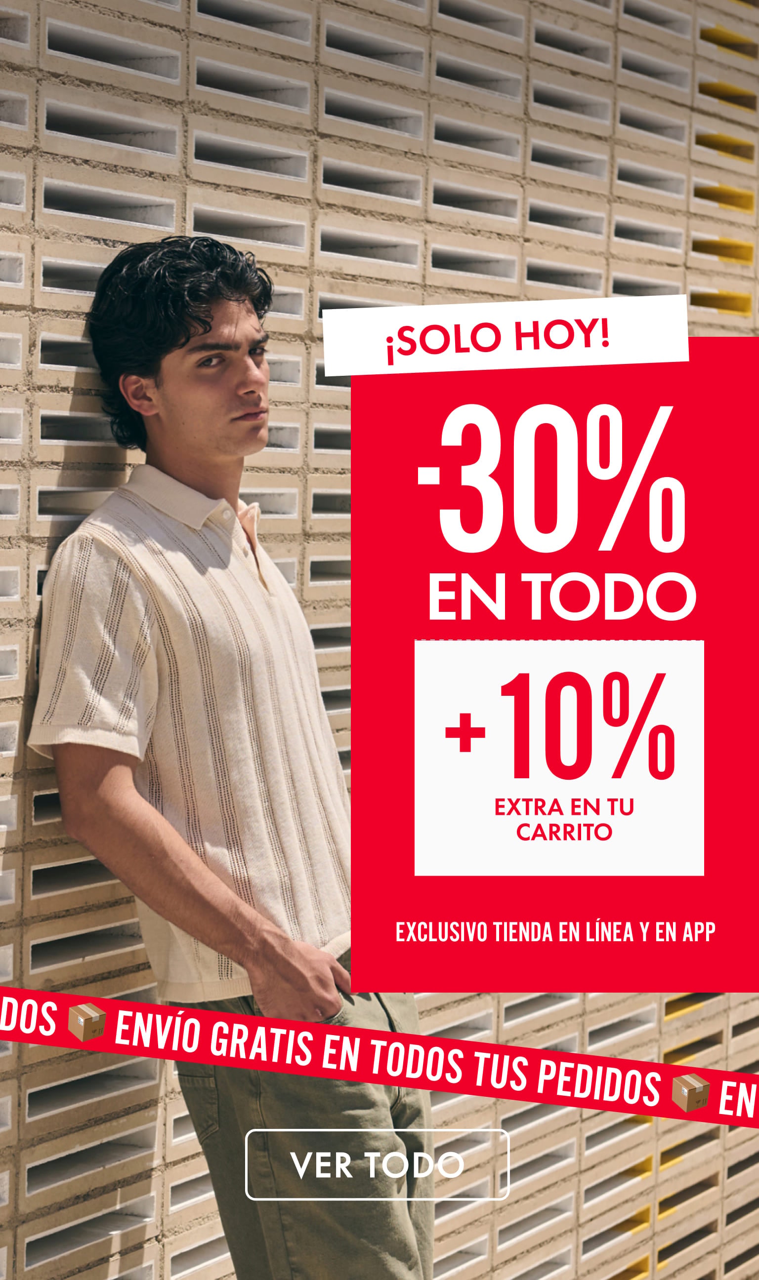 todo al -30 y -10% adicional
