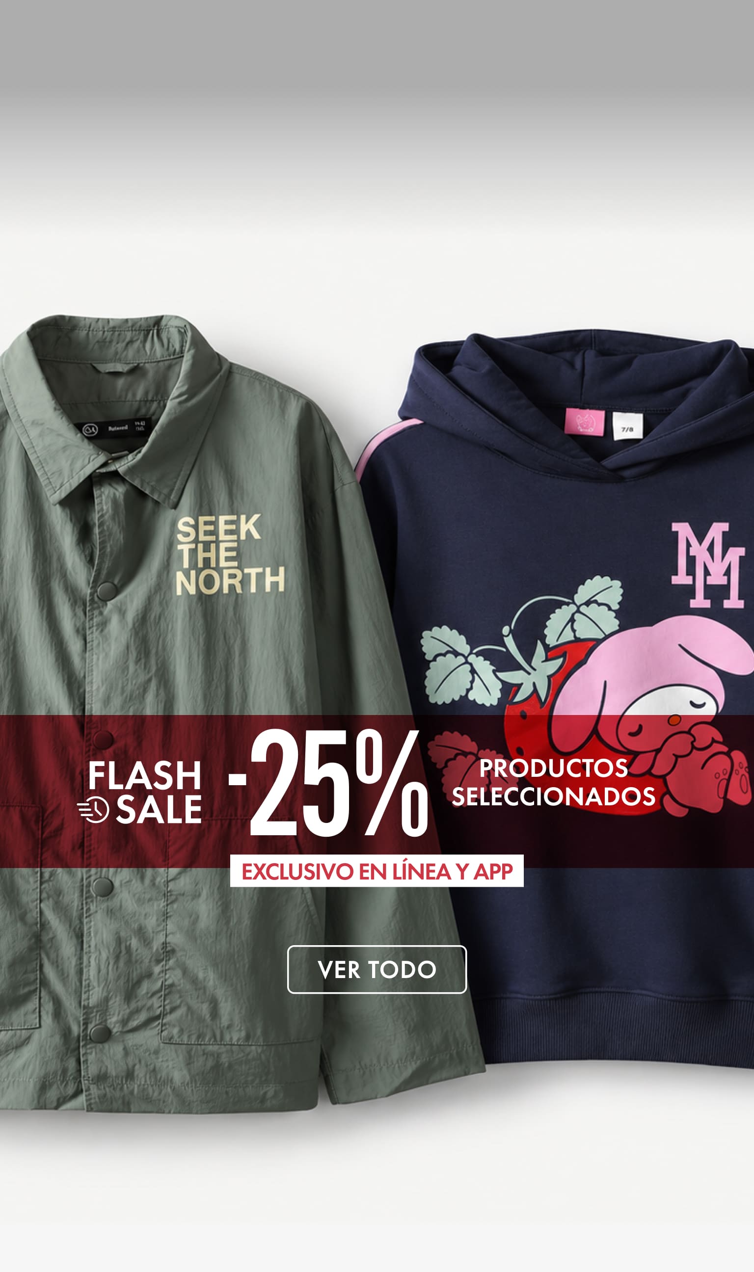 Flash sale 25%