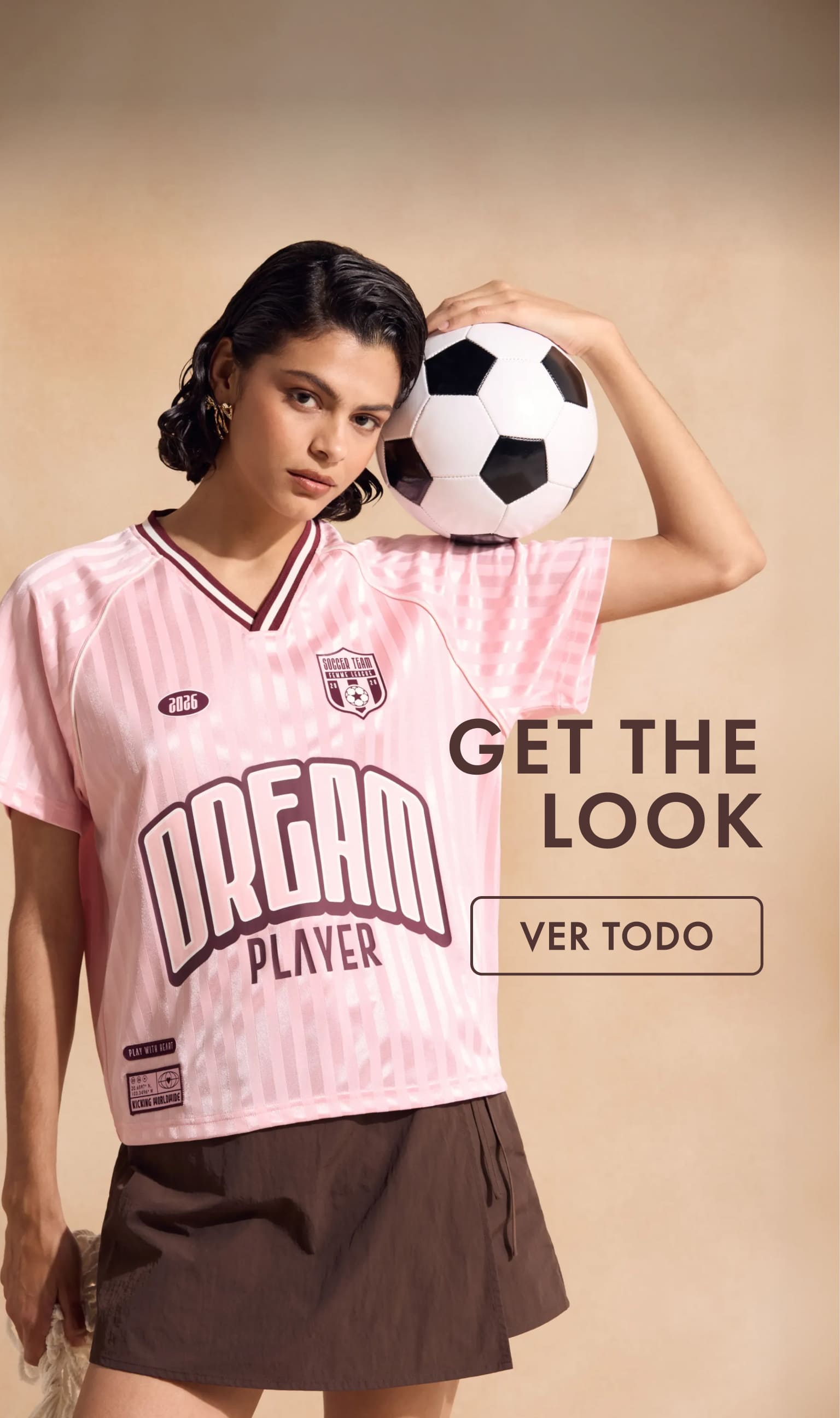 colecci&oacute;n tipo soccer para mujer en c&a