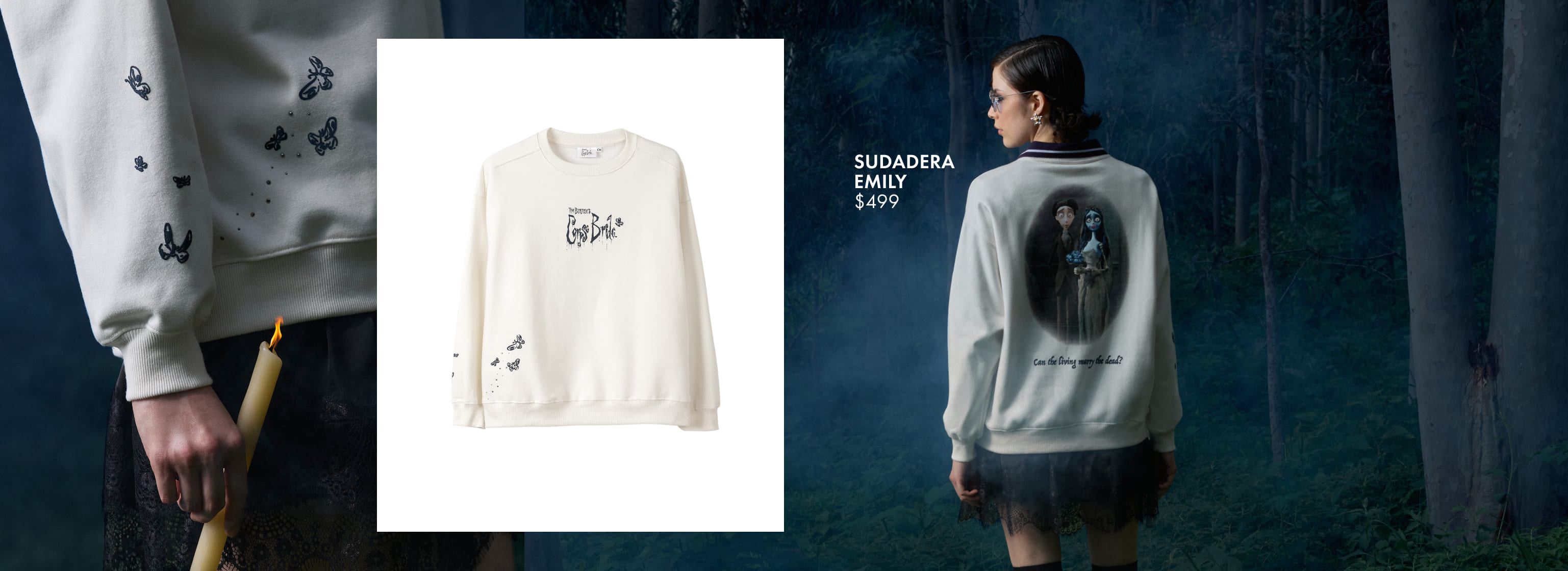 sudadera cad&aacute;ver de la novia mujer