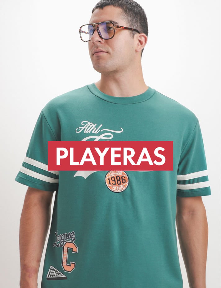 playeras de moda hombre c&a