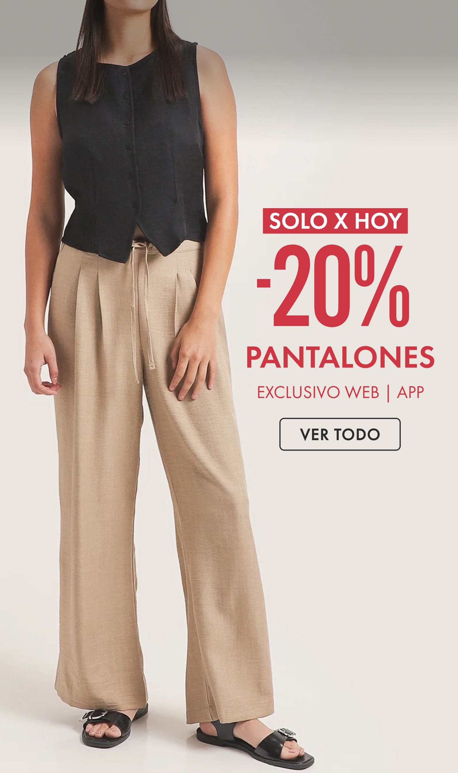 promocion de pantalones al -20