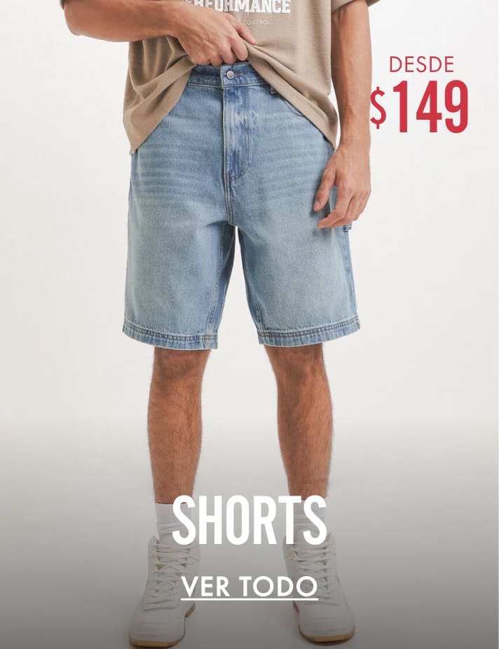 shorts de hombre