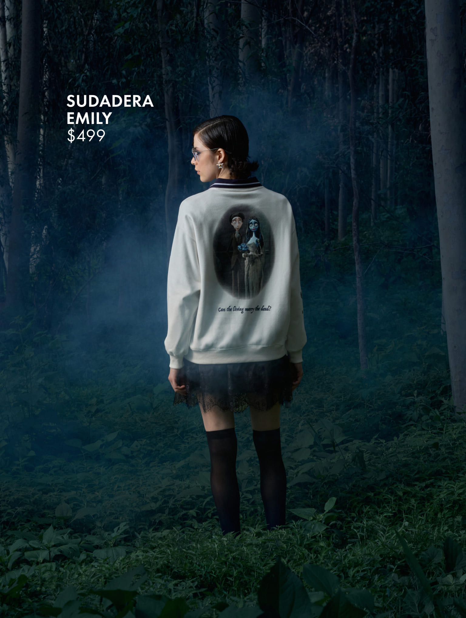 sudadera cad&aacute;ver de la novia mujer