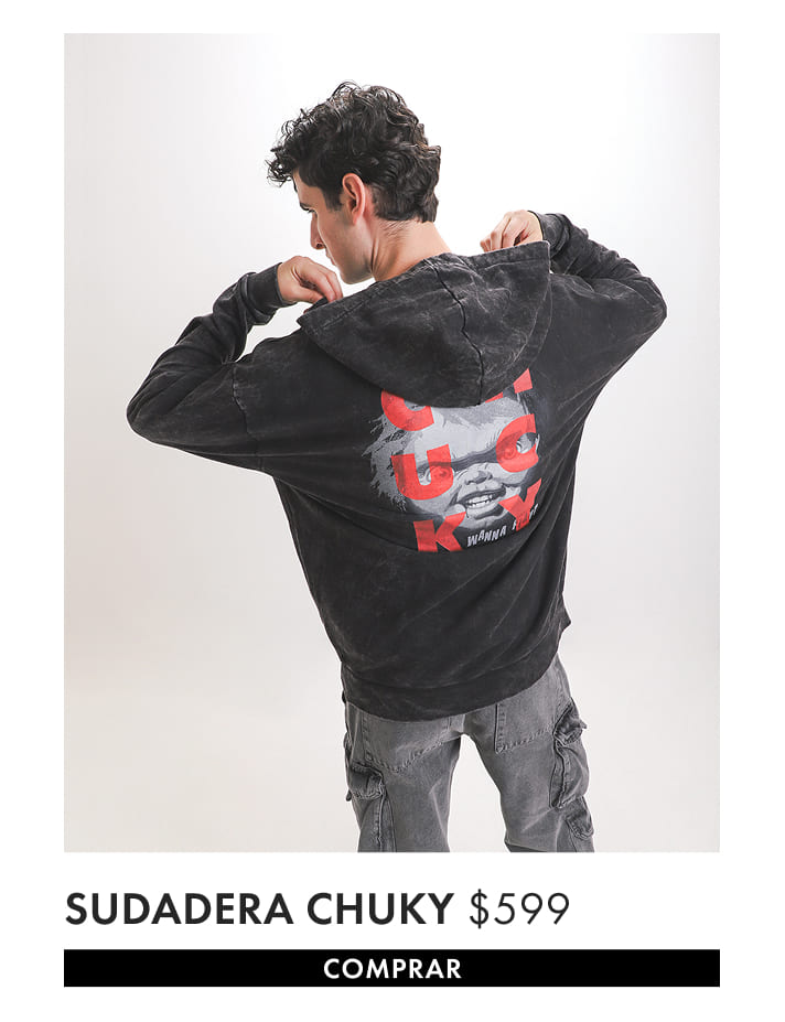 sudadera chuky