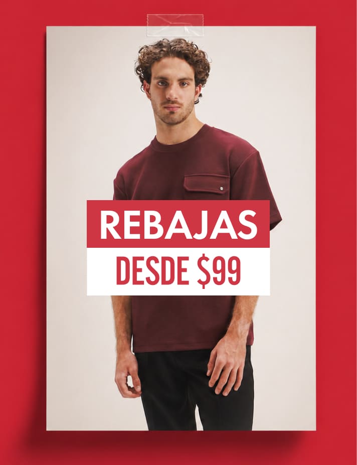 rebajas hombre desde 99