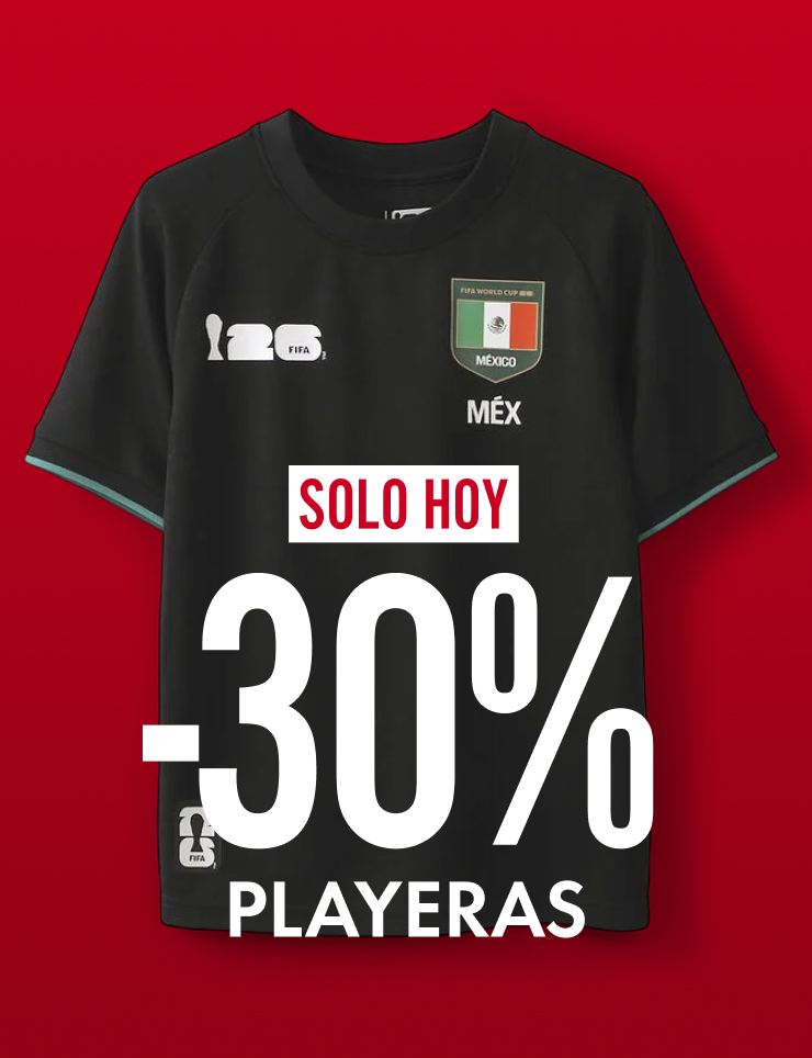 -30% de descuento en playeras kids